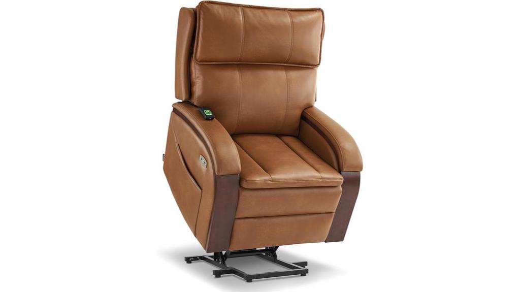recliner with massage features