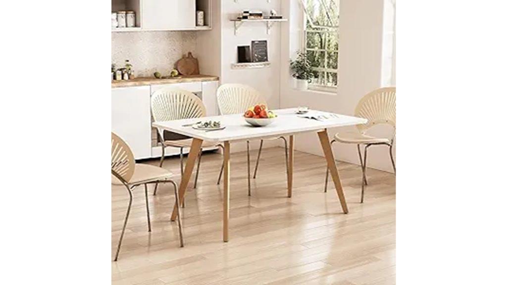 rectangular dining table seating