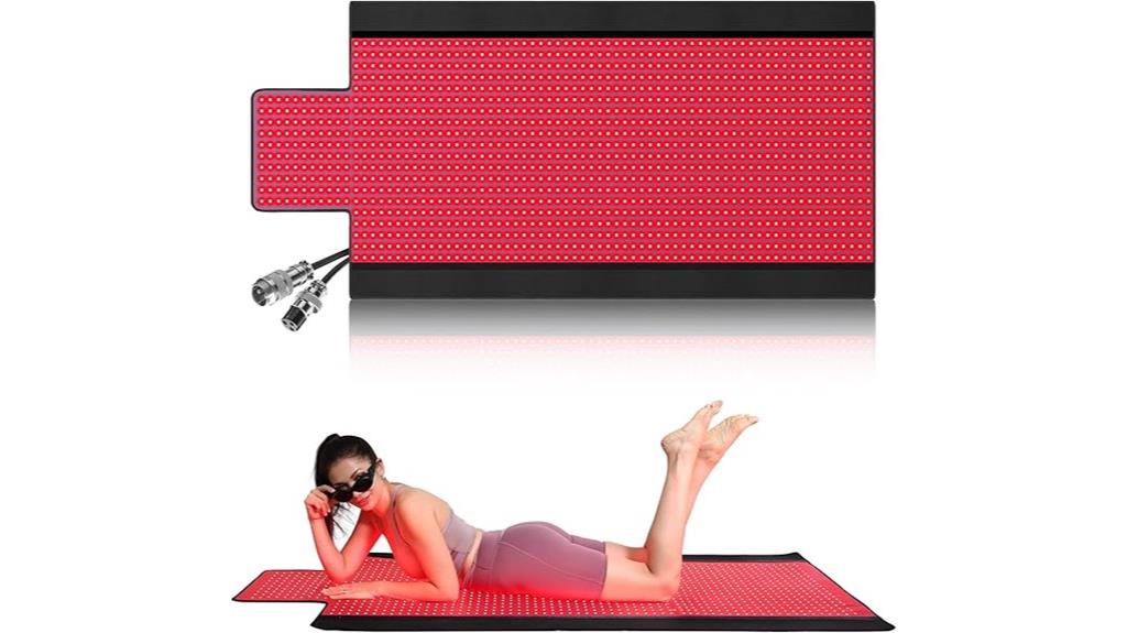 red light therapy mat