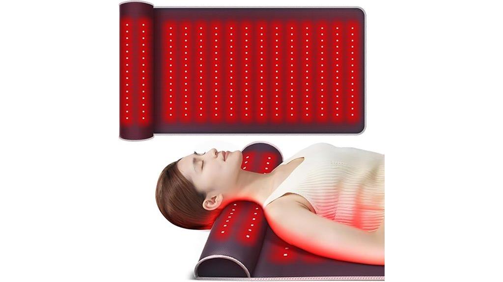 red light therapy mat