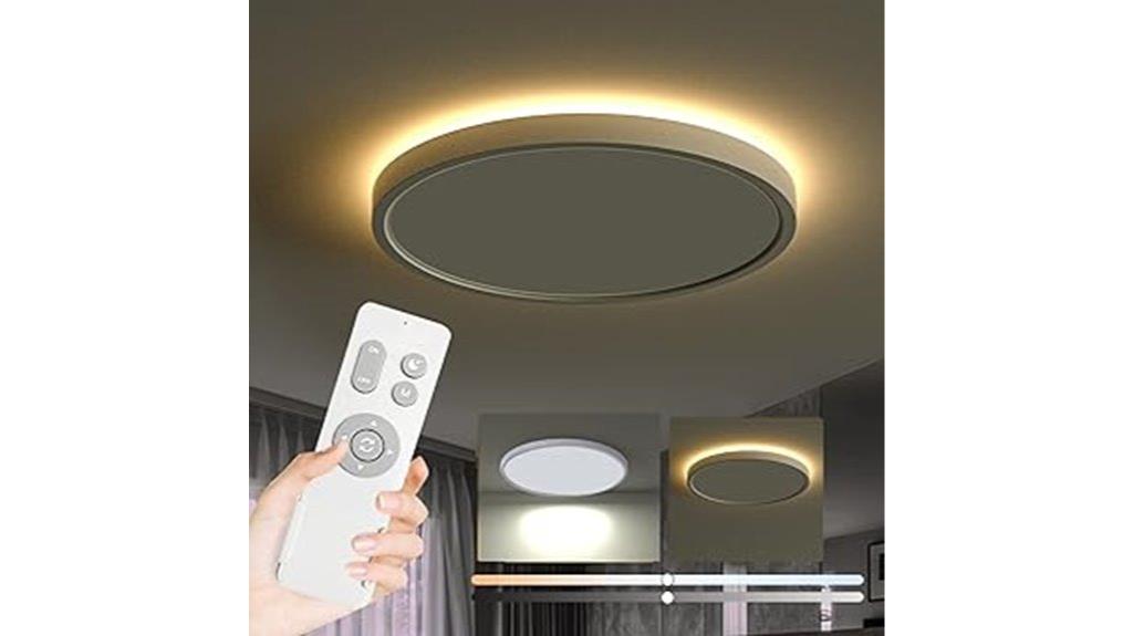 remote controlled ceiling light