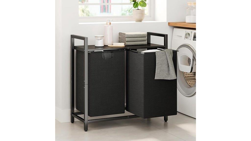 removable laundry bag organizer