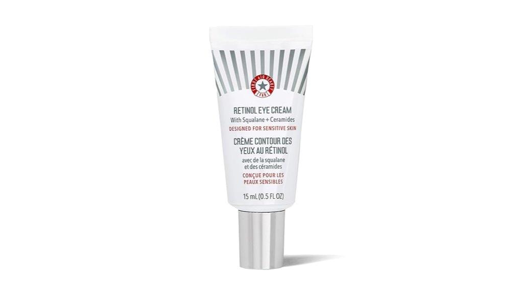 retinol eye cream with squalane
