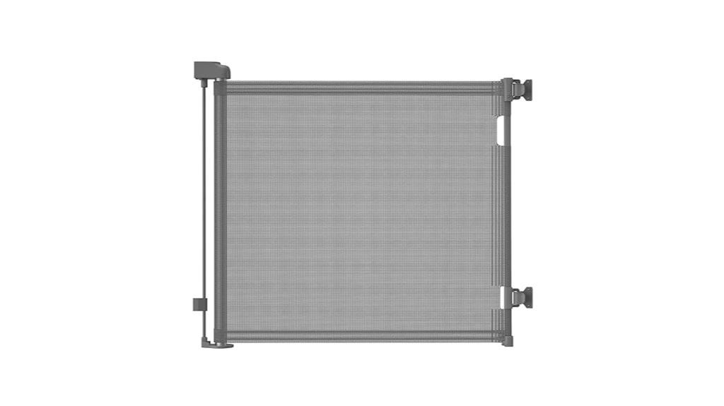retractable baby gate solution