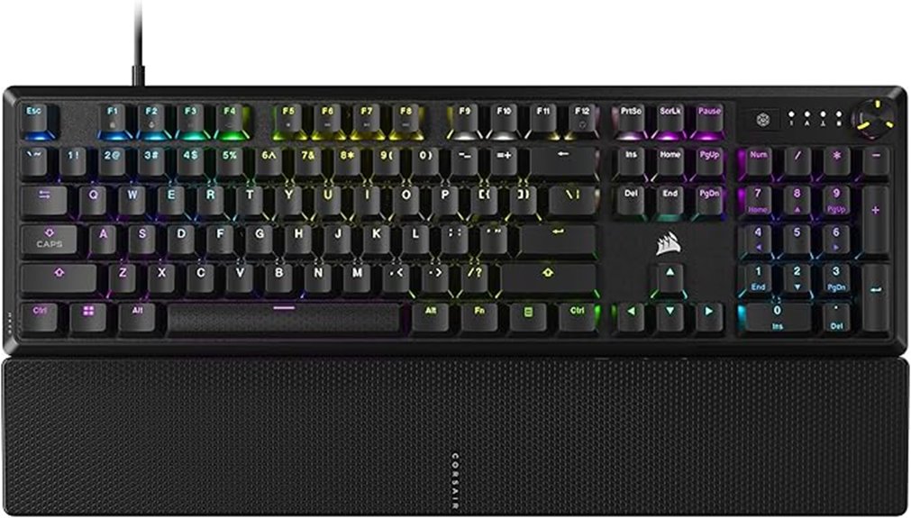 rgb mechanical gaming keyboard