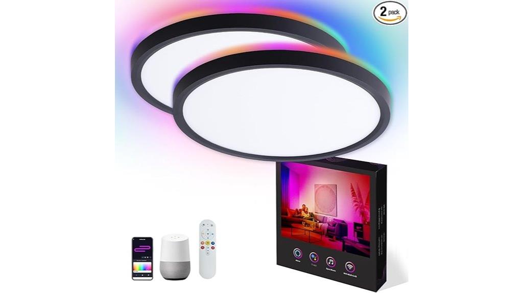 rgb smart ceiling lights