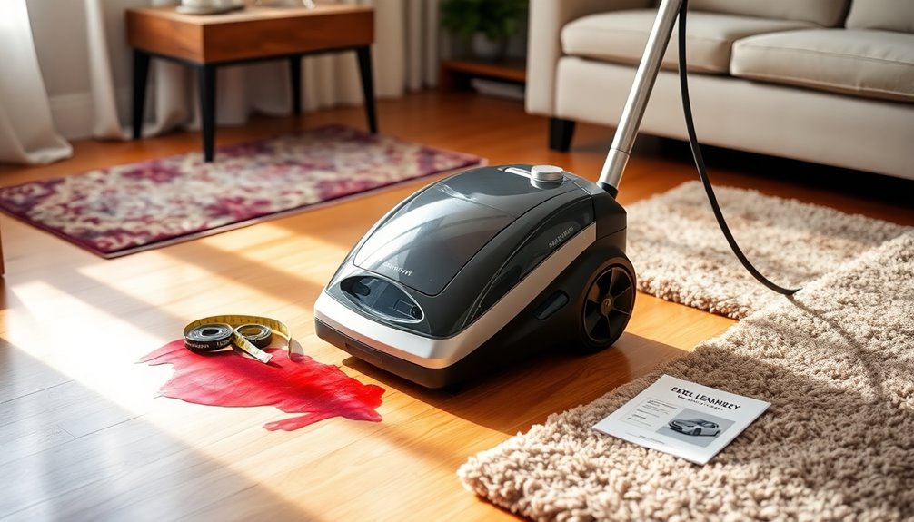 selecting a portable cleaner