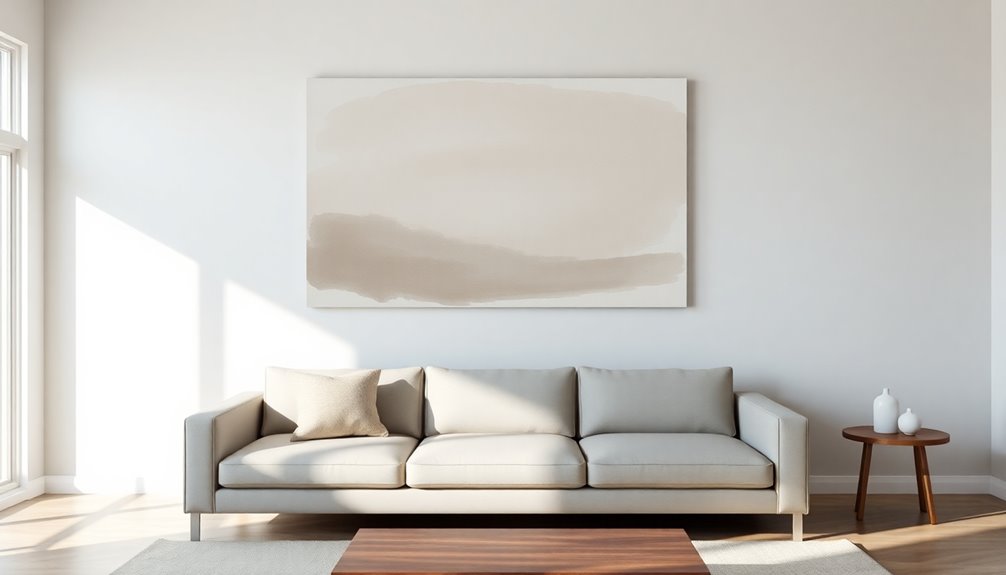selecting minimalist canvas art