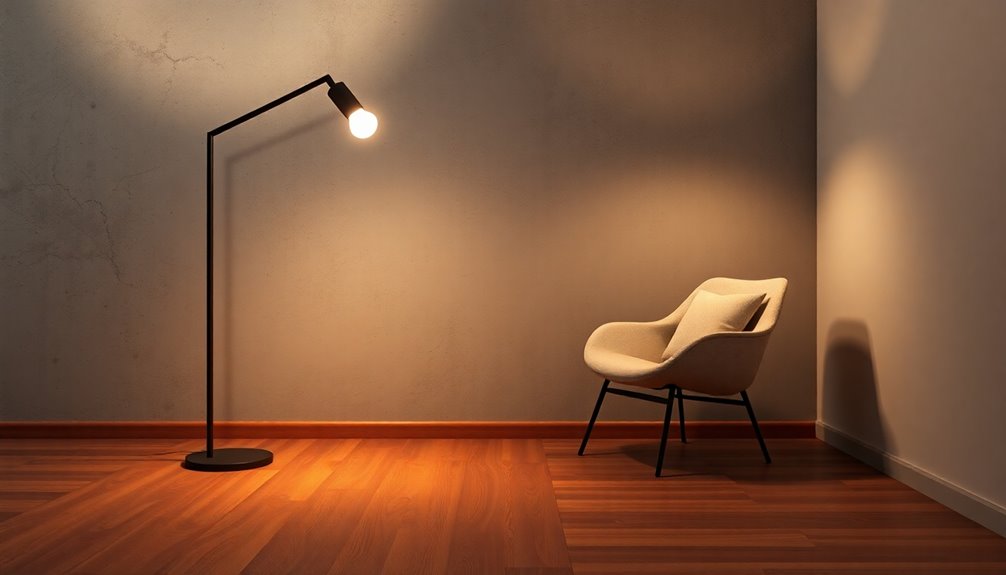 selecting minimalist lamp features