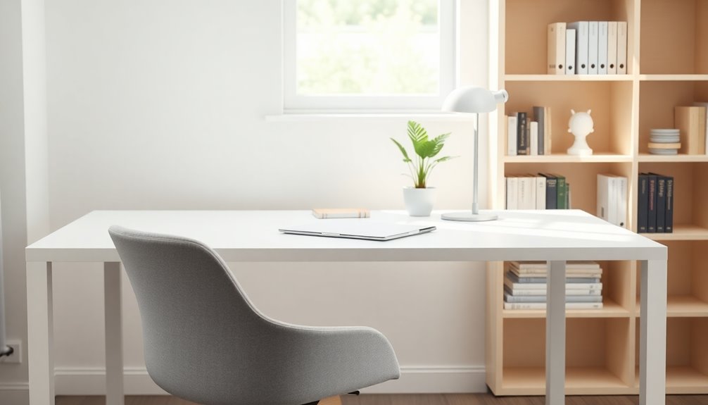 selecting minimalist office furniture