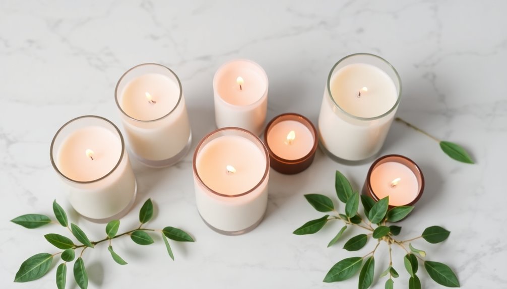 selecting minimalist scented candles