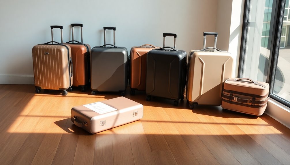 selecting minimalist suitcase features