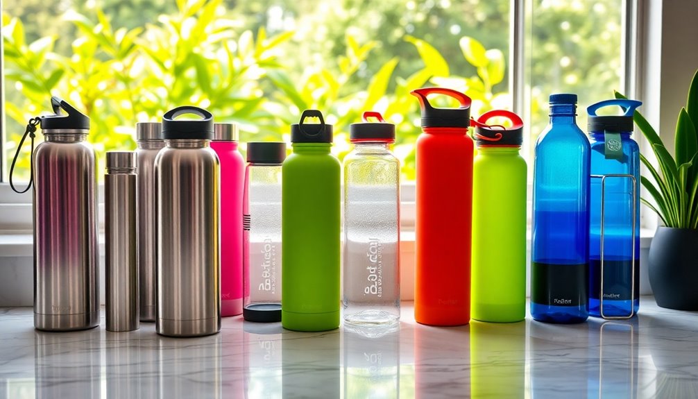 selecting the right water bottles