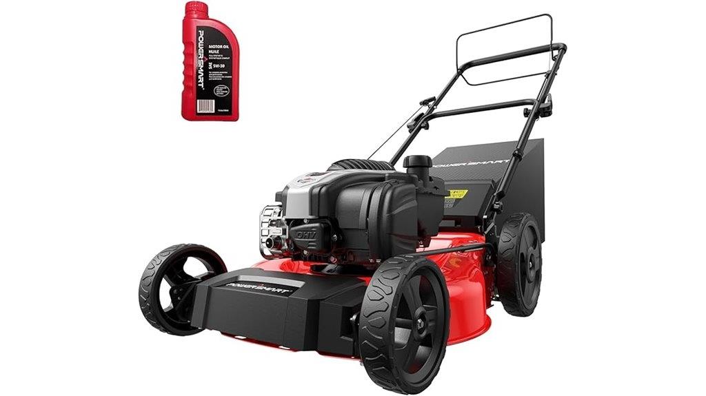 self propelled lawn mower