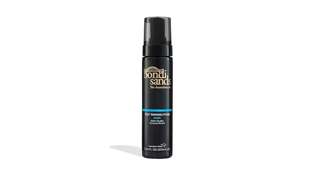 self tanning foam product