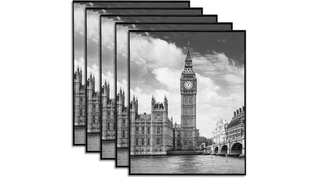 set of 5 frames