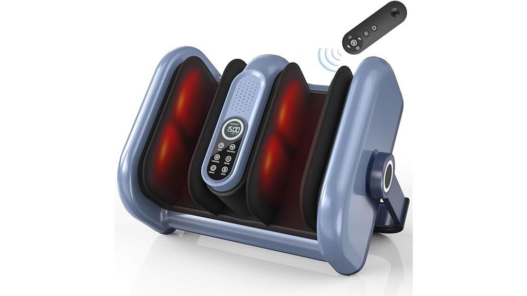 shiatsu foot massager remote