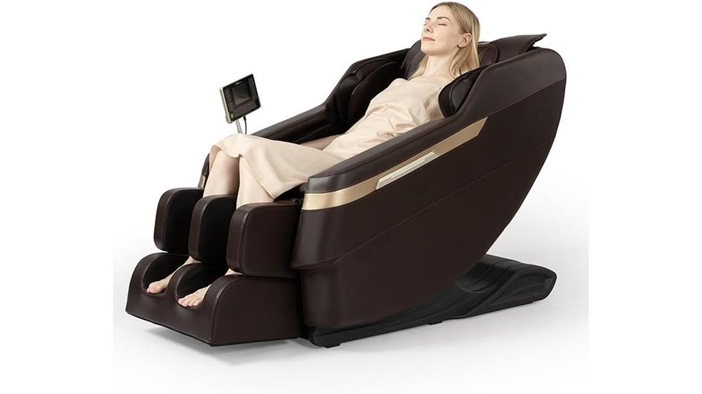 shiatsu heating massage chair