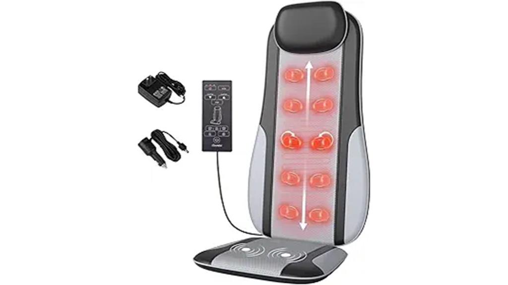 shiatsu massage chair pad
