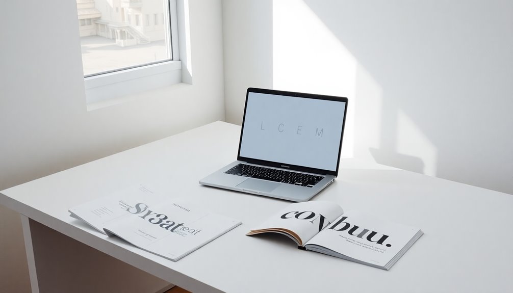 simple and clear fonts
