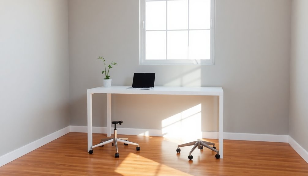 simplified workspace for productivity