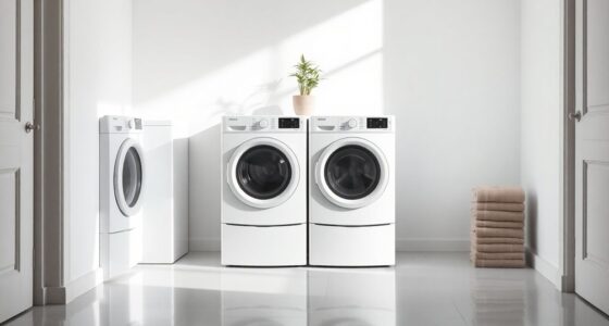 sleek efficient minimalist dryers