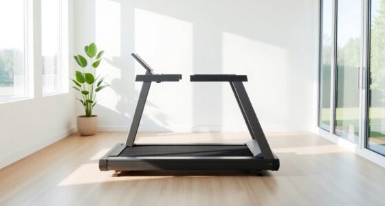 sleek minimalist home treadmills