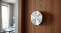 sleek minimalist smart locks