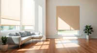 sleek minimalist sun shades
