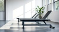 sleek minimalist weight benches