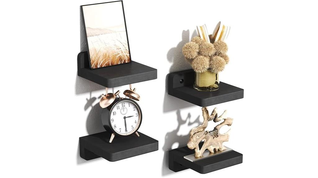 small wall mounted shelves
