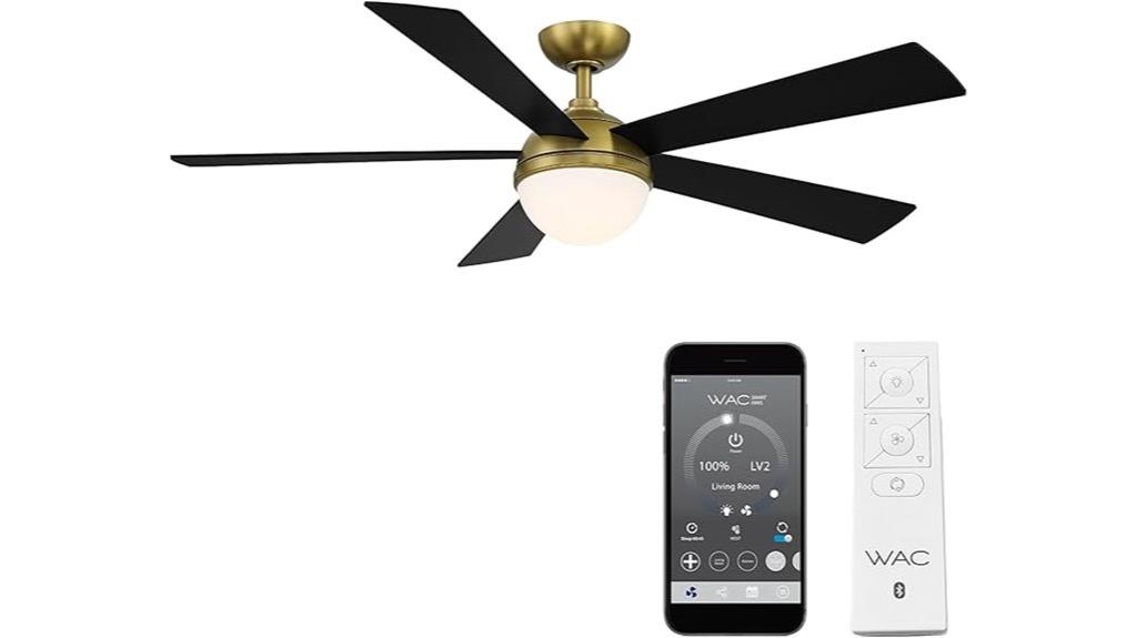 smart ceiling fan with remote