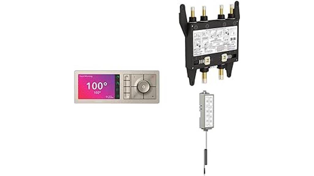 smart connected shower system