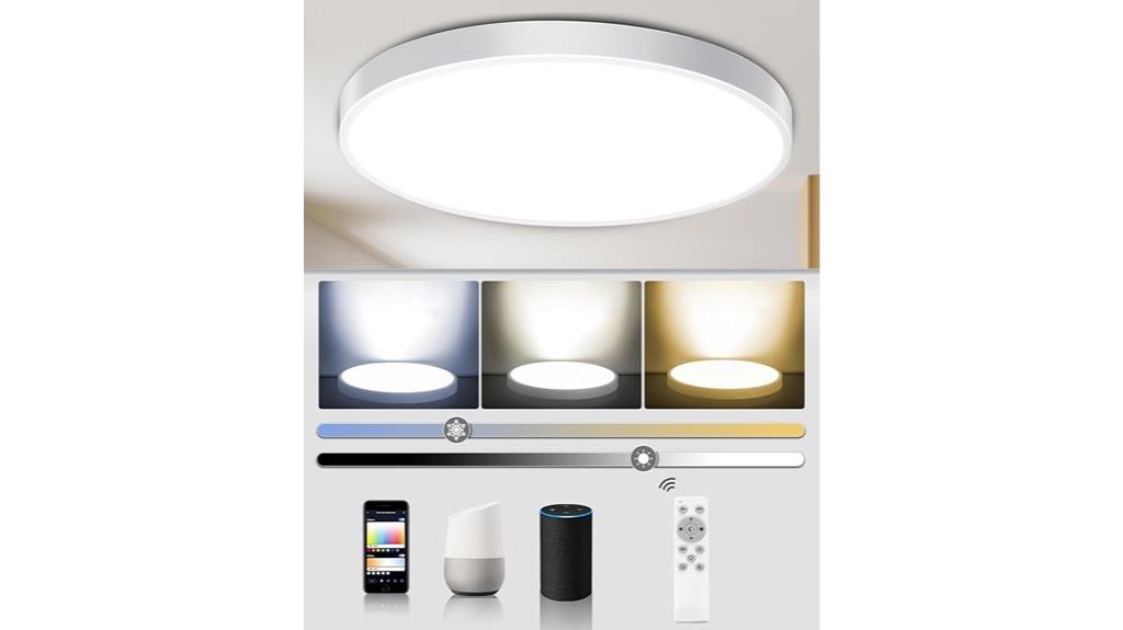 smart dimmable ceiling light