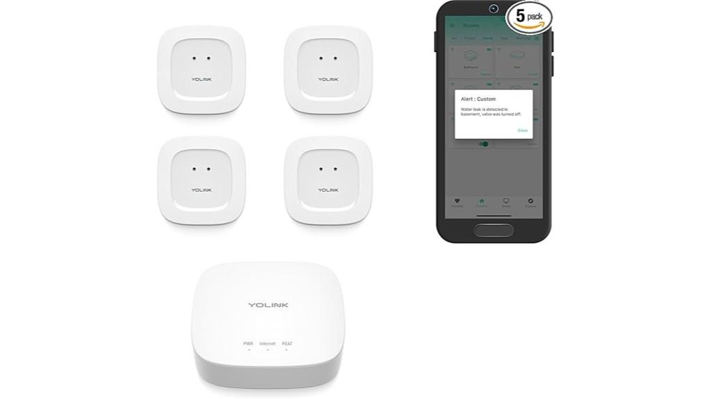 smart home leak detection