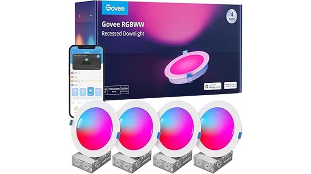 smart led recessed downlights