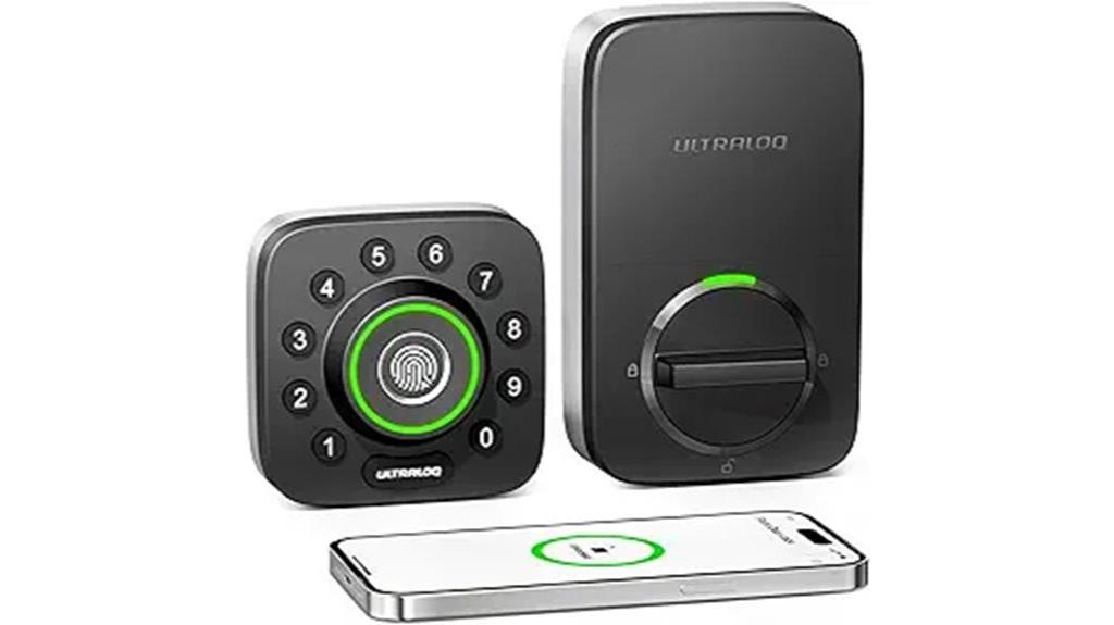 smart lock with fingerprint access