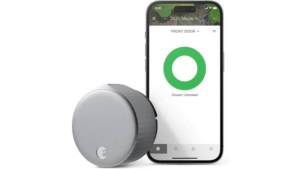 smart wi fi keyless door lock