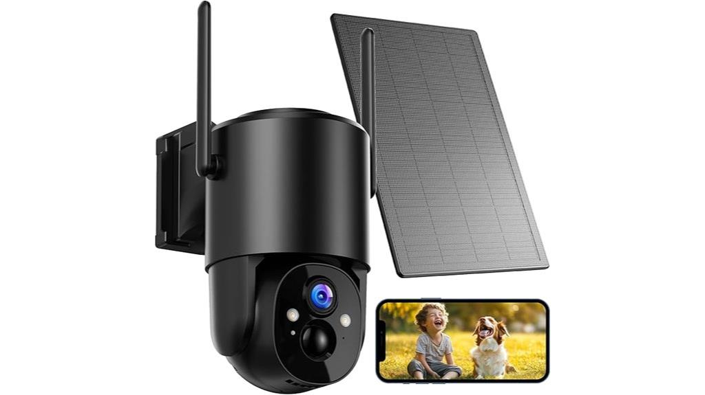 solar powered outdoor security cameras
