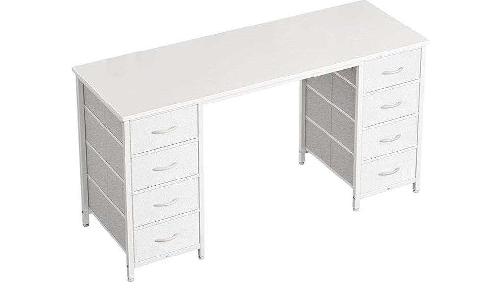 spacious vanity desk organizer