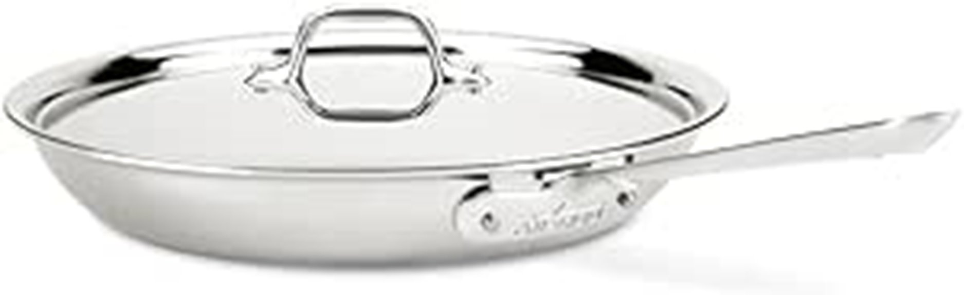 stainless steel frying pan