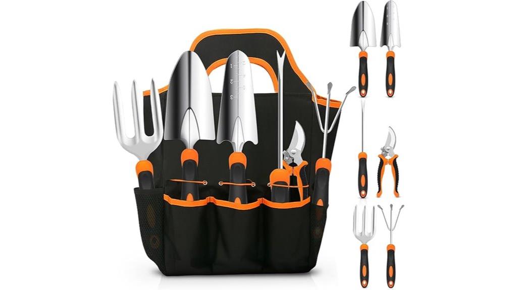 stainless steel gardening tools