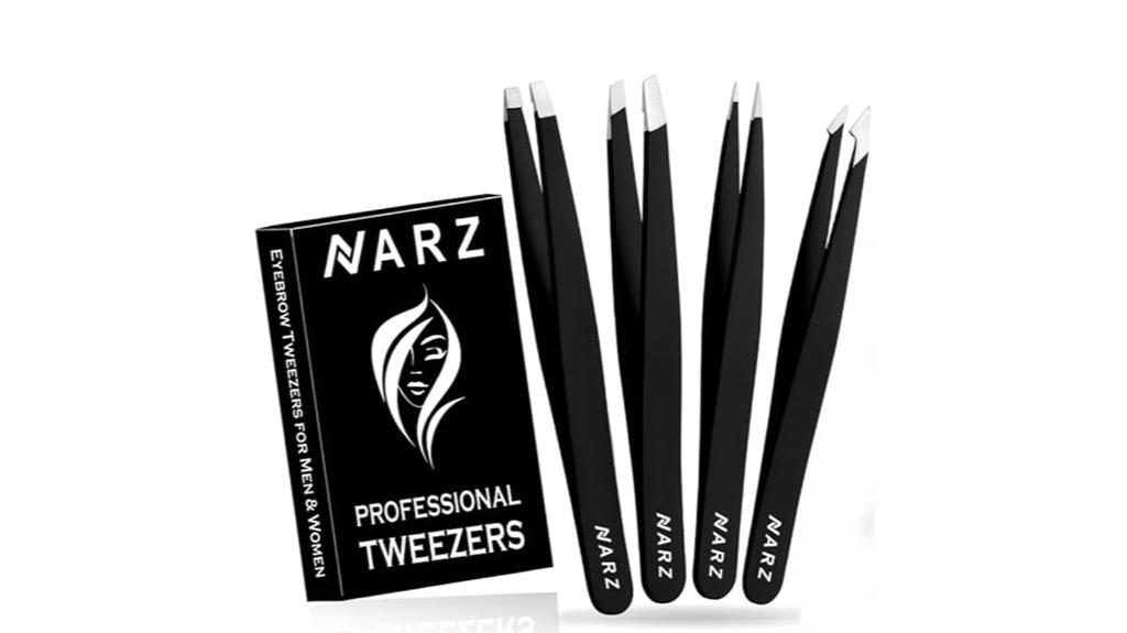 stainless steel tweezers set