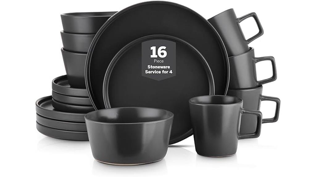 stoneware dish set