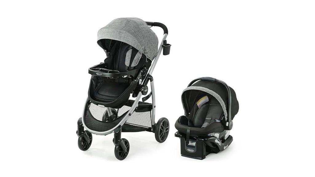 stroller and car seat combination