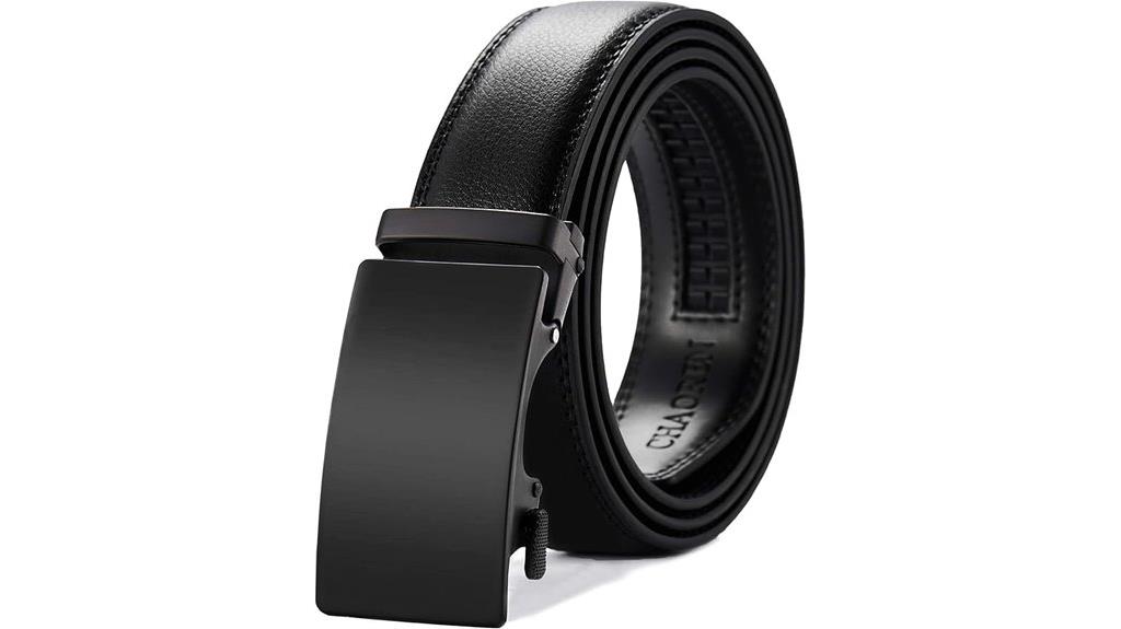 stylish adjustable leather belt
