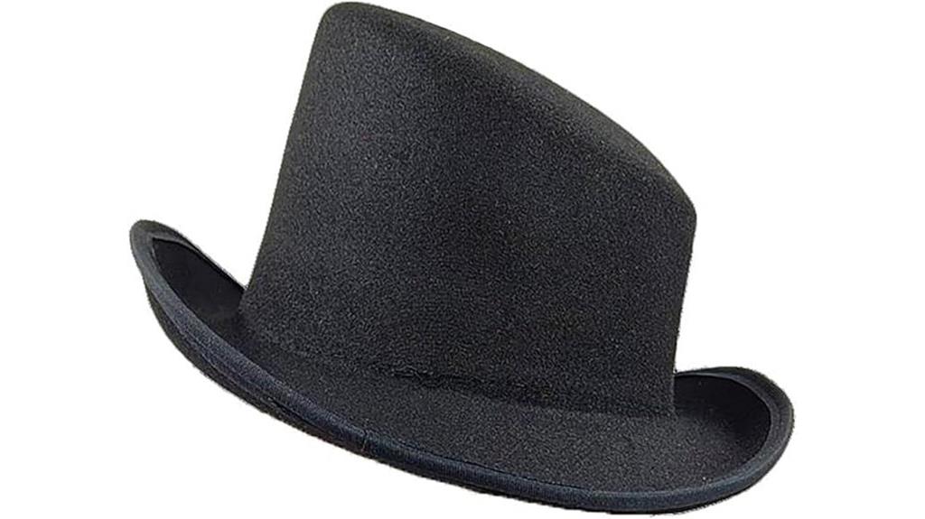 stylish asymmetrical felt hat