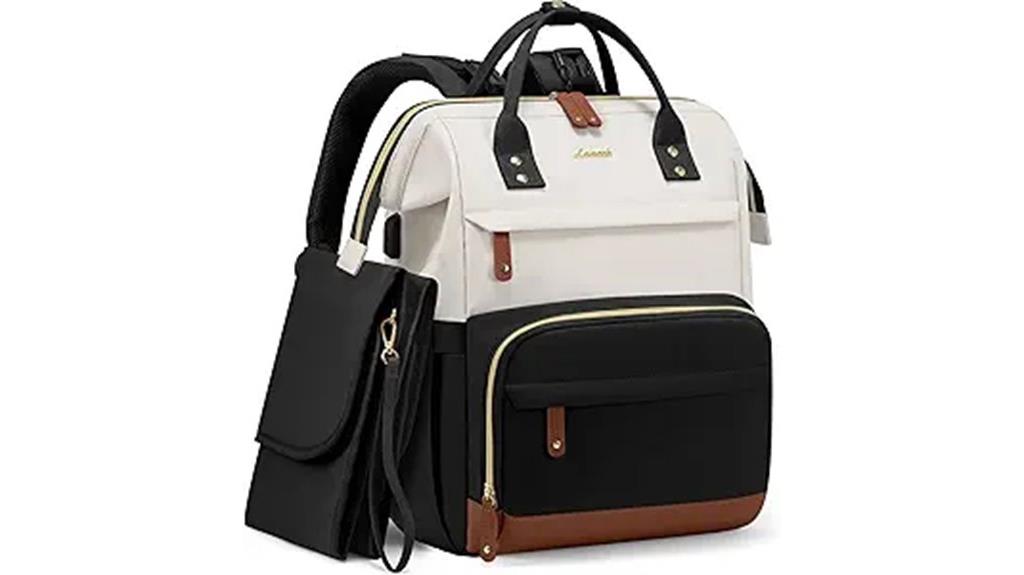 stylish baby backpack diaper bag
