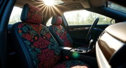 stylish car seat protection
