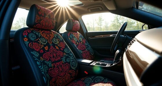 stylish car seat protection